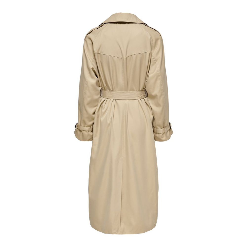 Only Beige Polyester Jackets & Coat