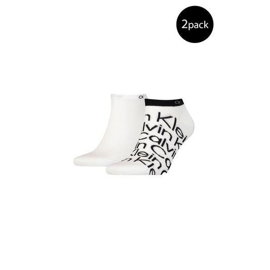 Calvin Klein White Cotton Sock