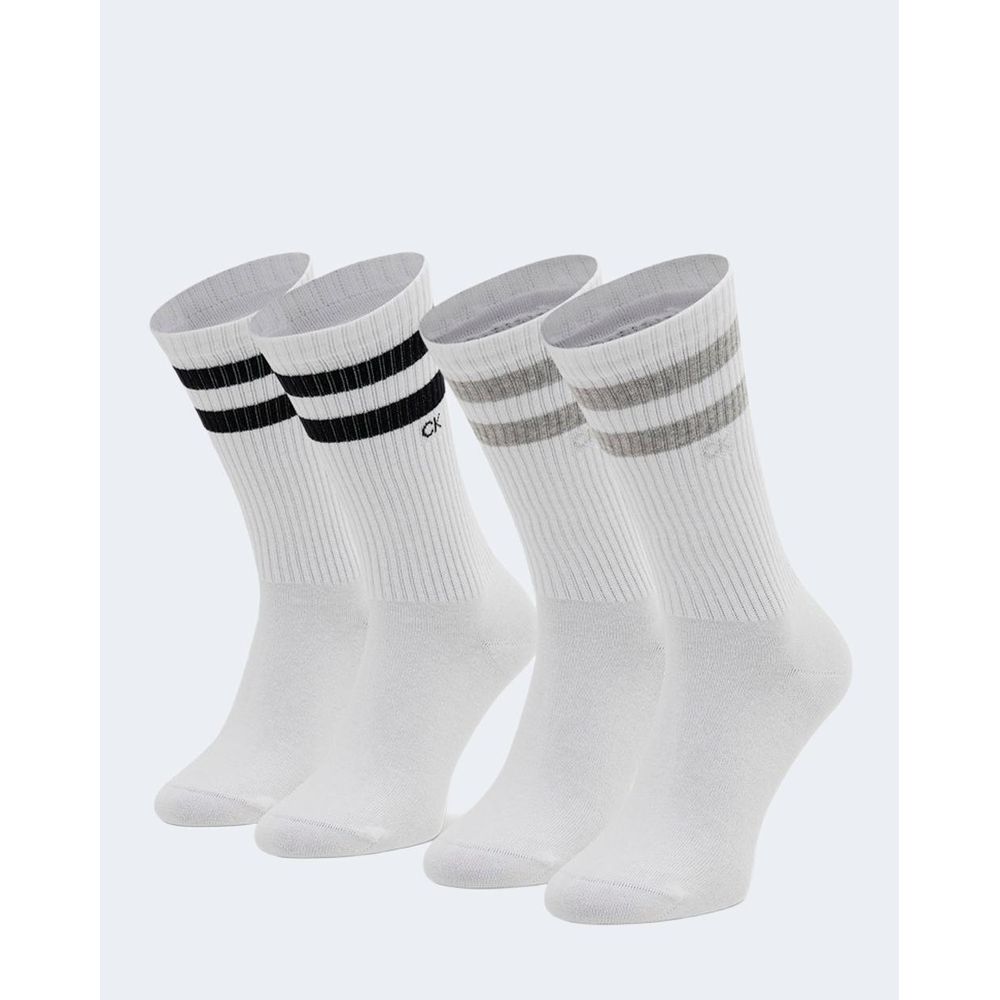 Calvin Klein White Cotton Sock