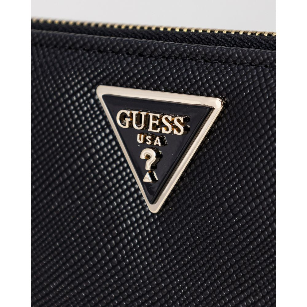 Guess Black Polyethylene Wallet