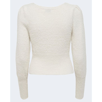 Only Cream Nylon Sweater