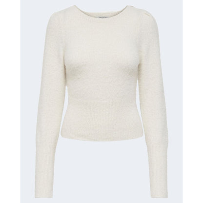 Only Cream Nylon Sweater