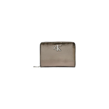 Calvin Klein Jeans Gray Polyethylene Wallet