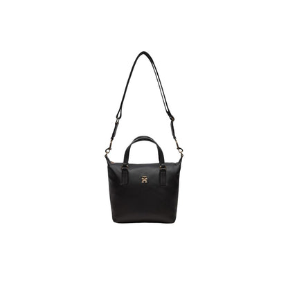 Tommy Hilfiger Black Recycled Polyester Handbag