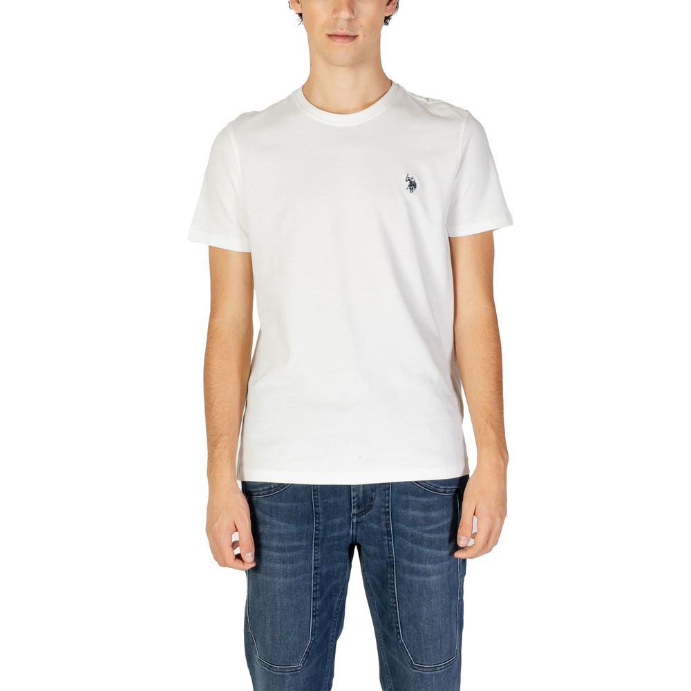 U.S. POLO ASSN. White Cotton T-Shirt