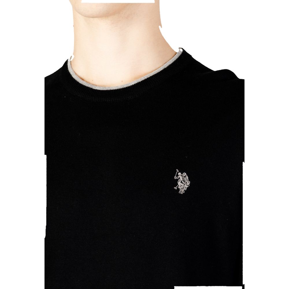 U.S. POLO ASSN. Black Viscose Sweater