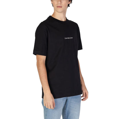 Calvin Klein Jeans Black Cotton T-Shirt