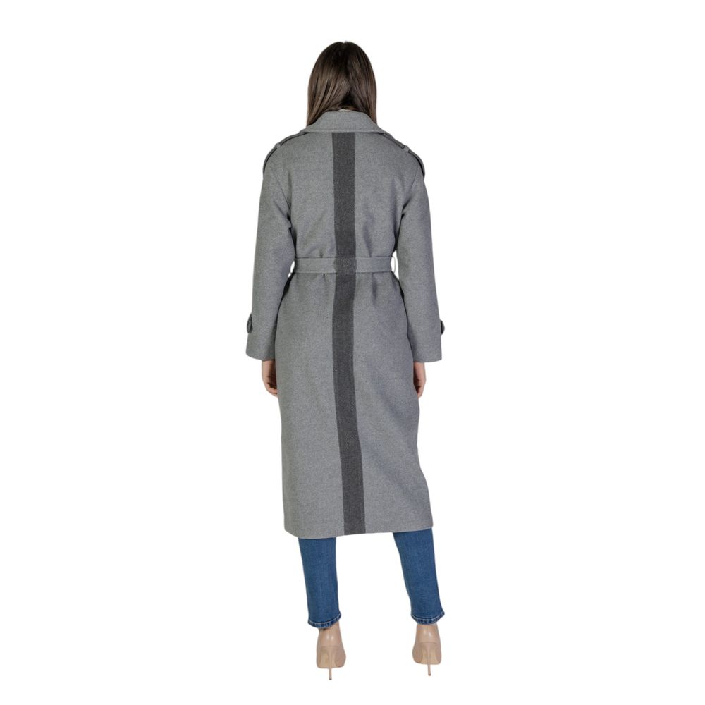 Only Gray Recycled Polyester Jackets & Coat