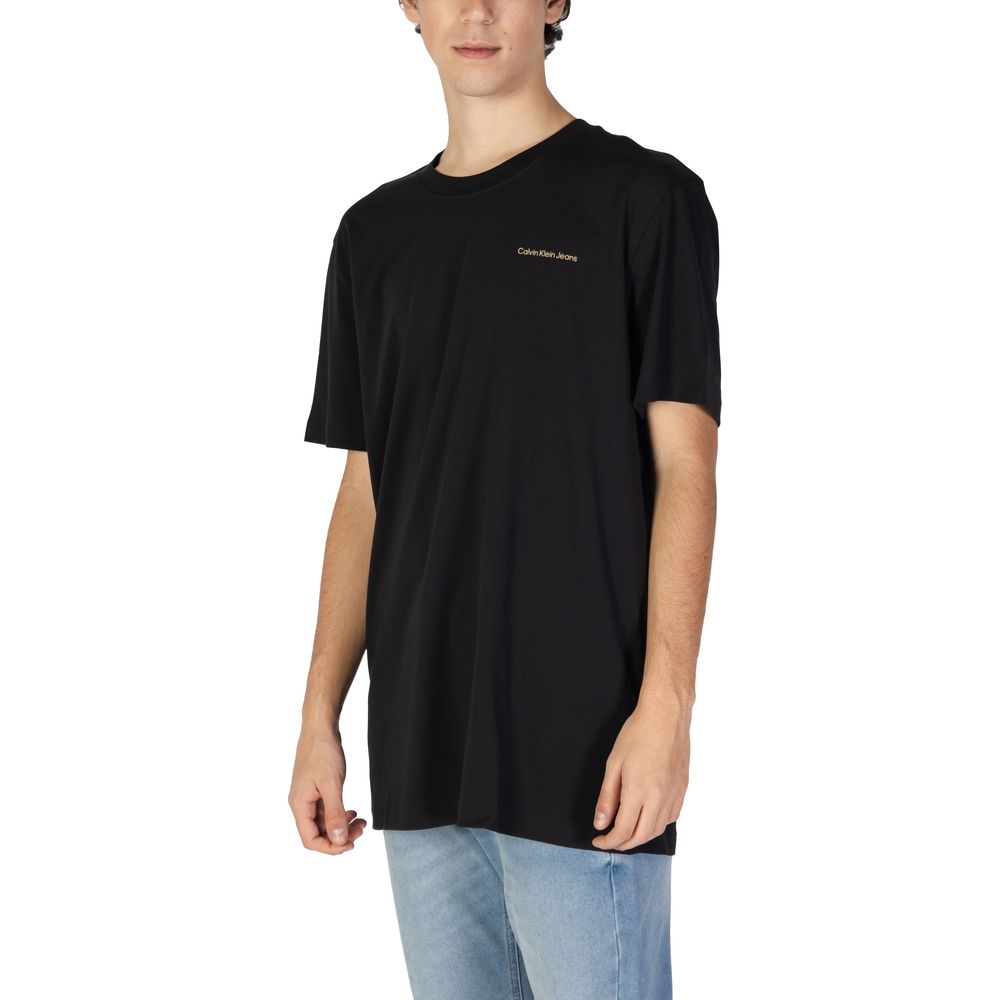 Calvin Klein Jeans Black Cotton T-Shirt