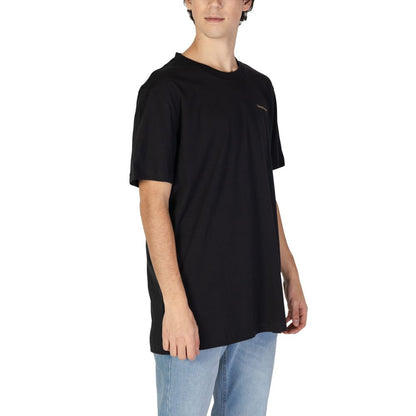 Calvin Klein Jeans Black Cotton T-Shirt