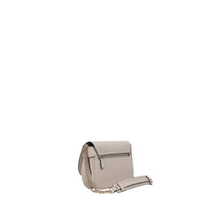 Guess Cream Polyethylene Handbag