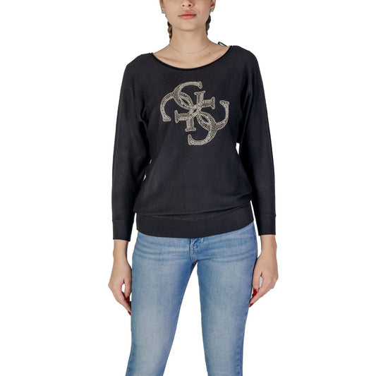 Guess Black Viscose Tops & T-Shirt