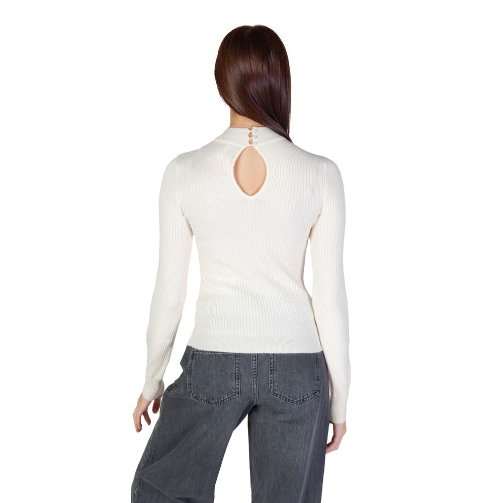 Only Cream Viscose Sweater