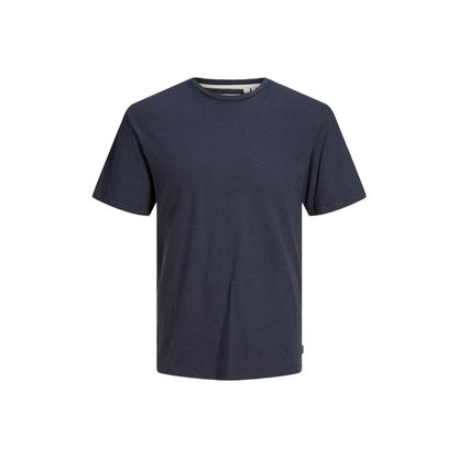 Jack Jones Blue Cotton T-Shirt