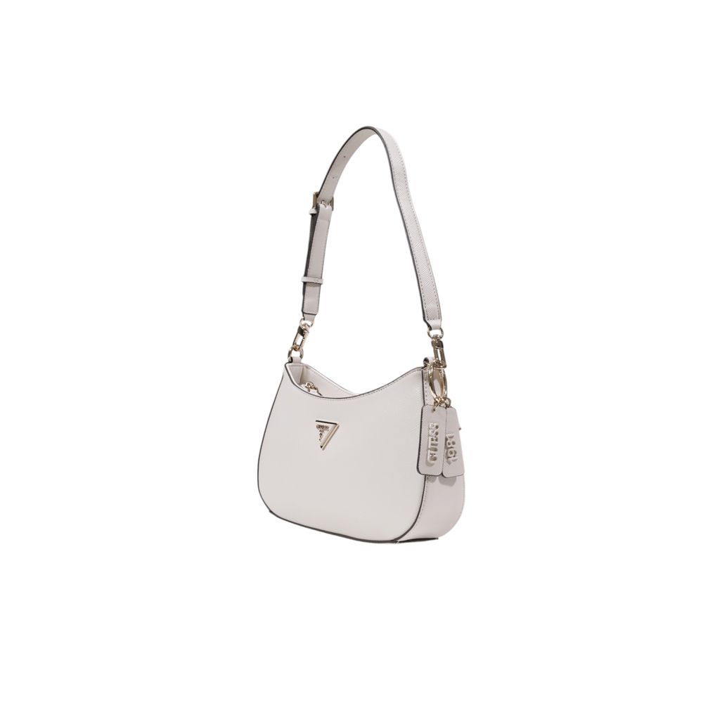 Guess Cream Polyester Handbag