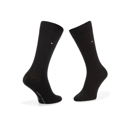 Tommy Hilfiger Black Cotton Sock