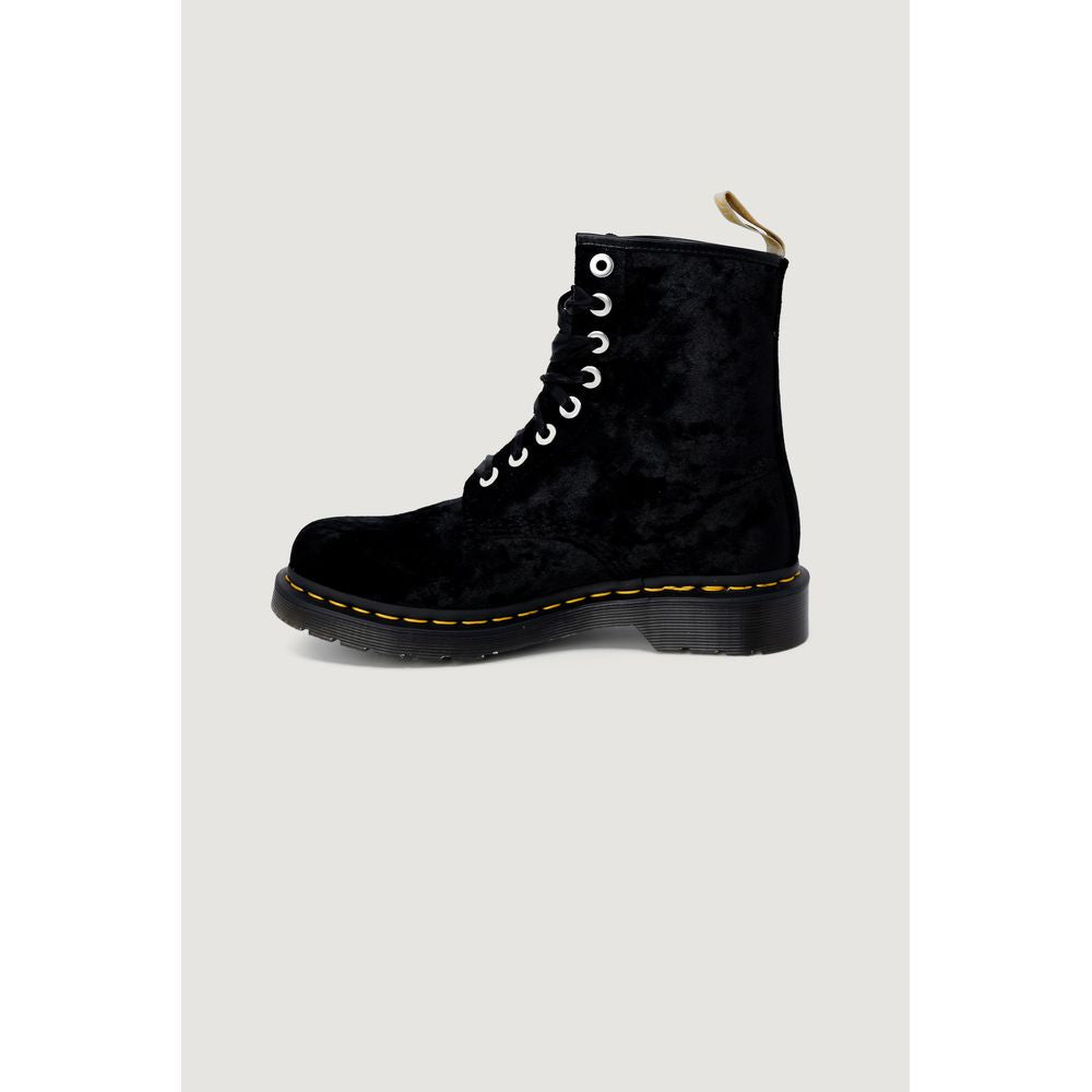 Dr. Martens Black Polyester Boot