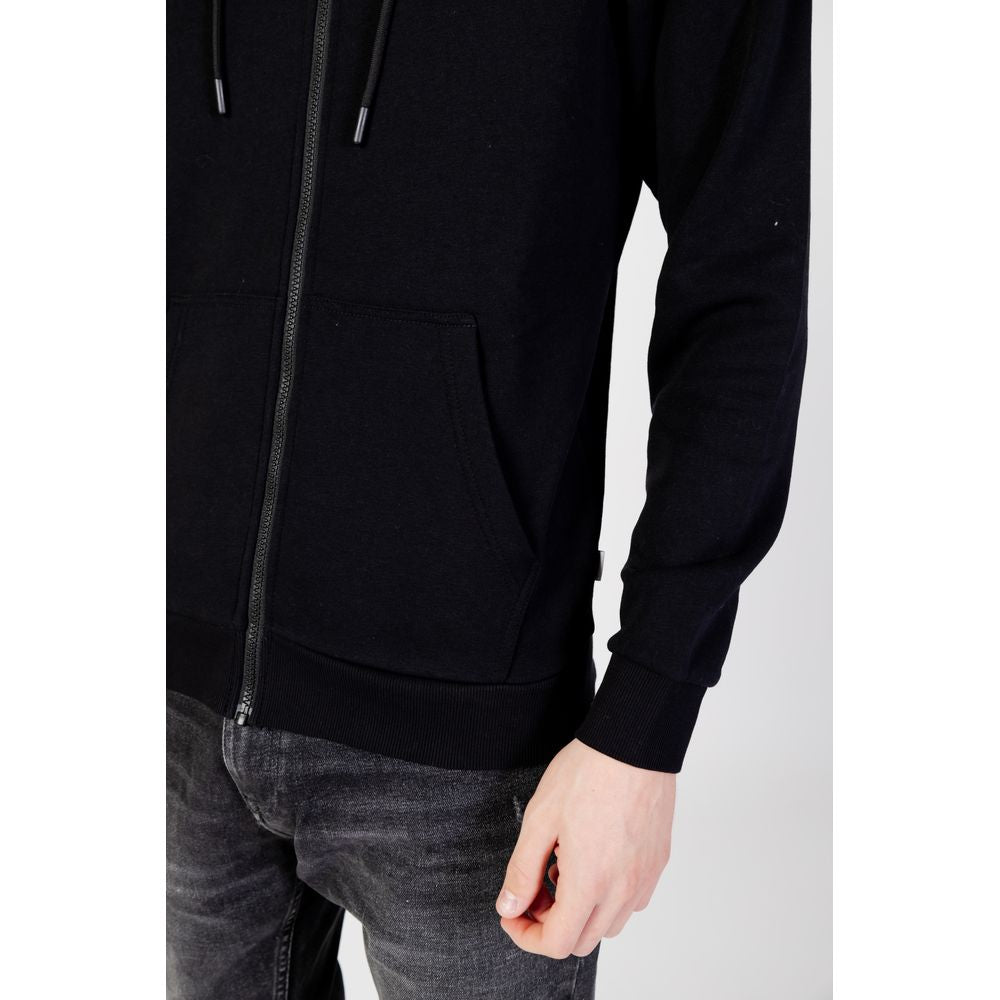 Jack Jones Black Polyester Sweater