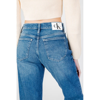 Calvin Klein Jeans Blue Cotton Jeans & Pant