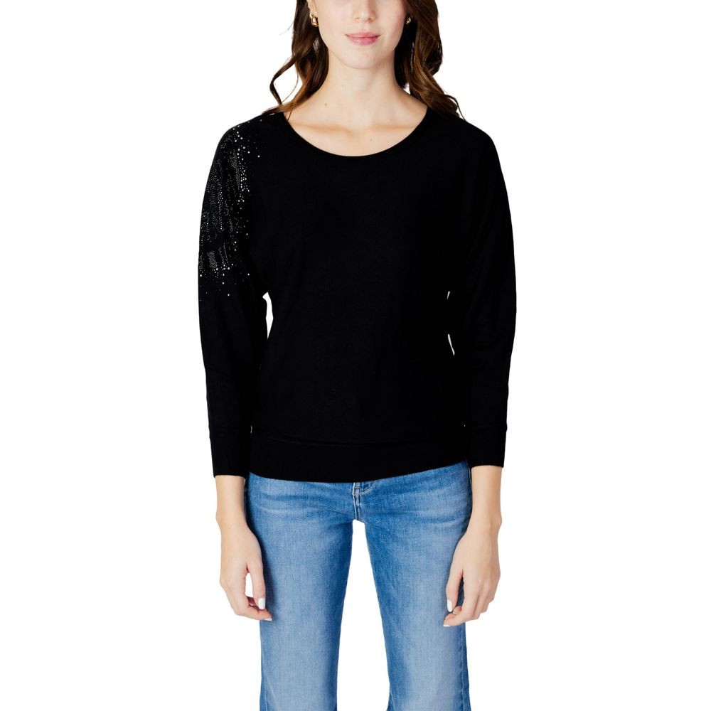 Guess Black Viscose Tops & T-Shirt