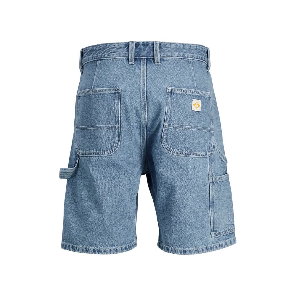 Jack Jones Light Blue Cotton Short