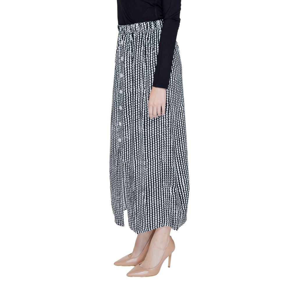 Only Black Viscose Skirt