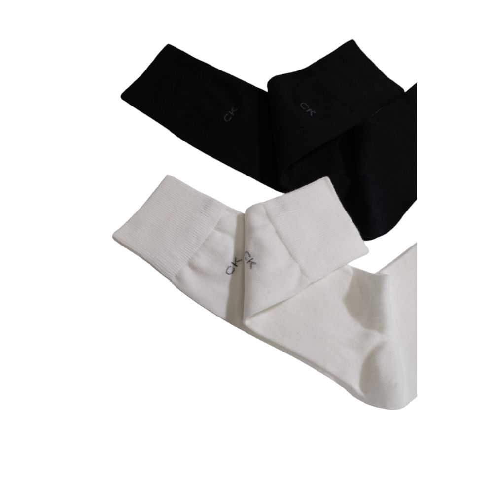 Calvin Klein White Cotton Sock