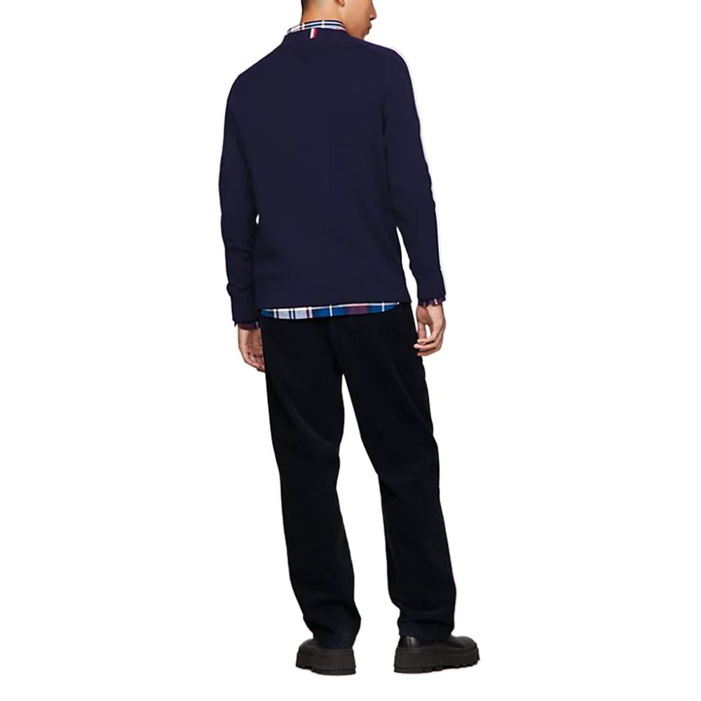 Tommy Hilfiger Blue Cotton Sweater