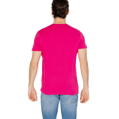 U.S. POLO ASSN. Pink Cotton T-Shirt