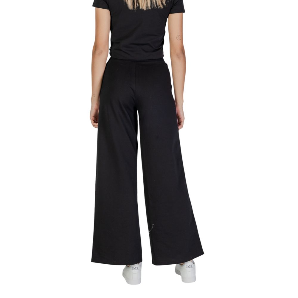 Moschino Black Cotton Jeans & Pant