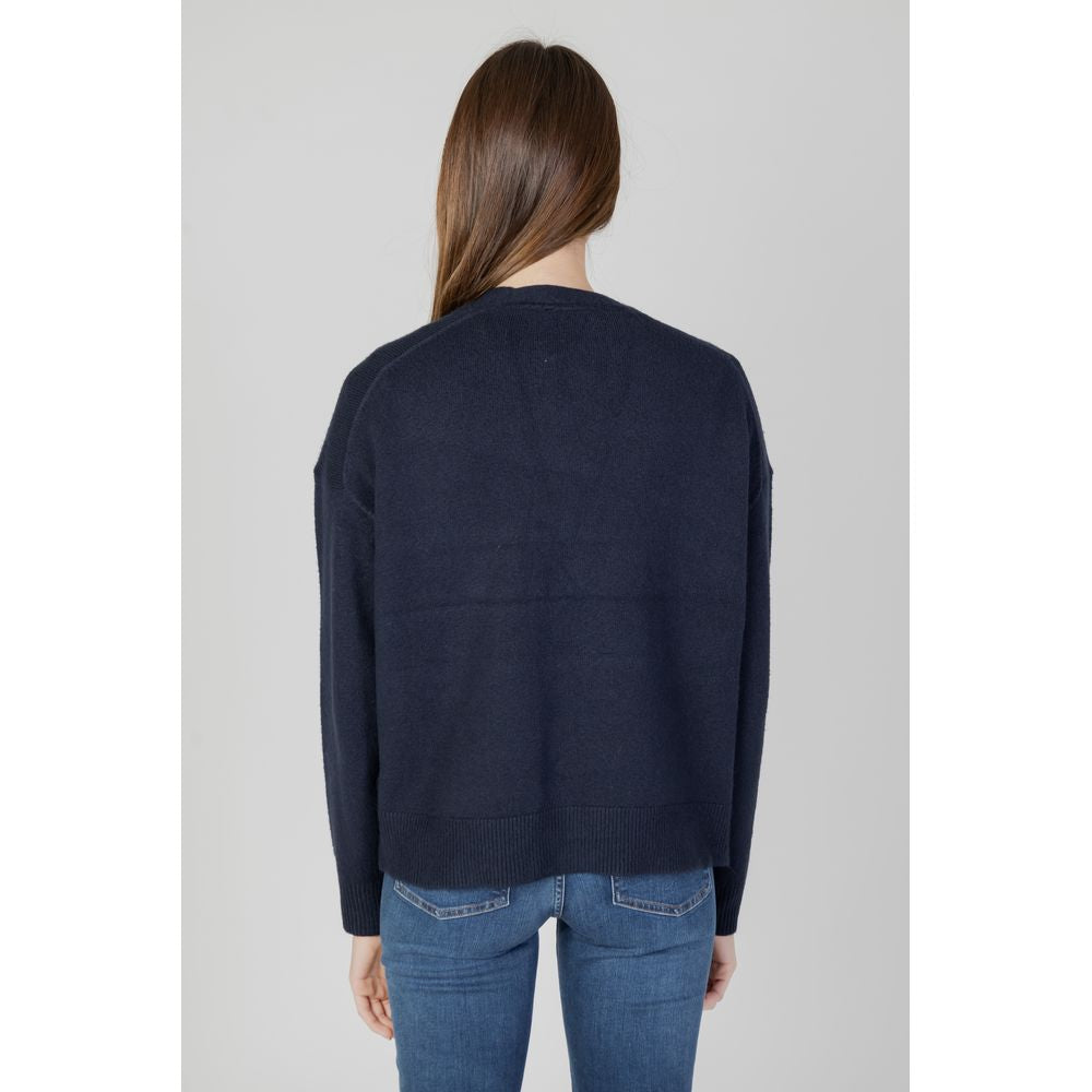 Street One Blue Cotton Cardigan