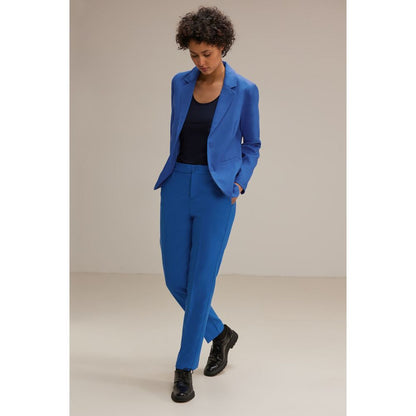 Street One Blue Polyester Suits & Blazer