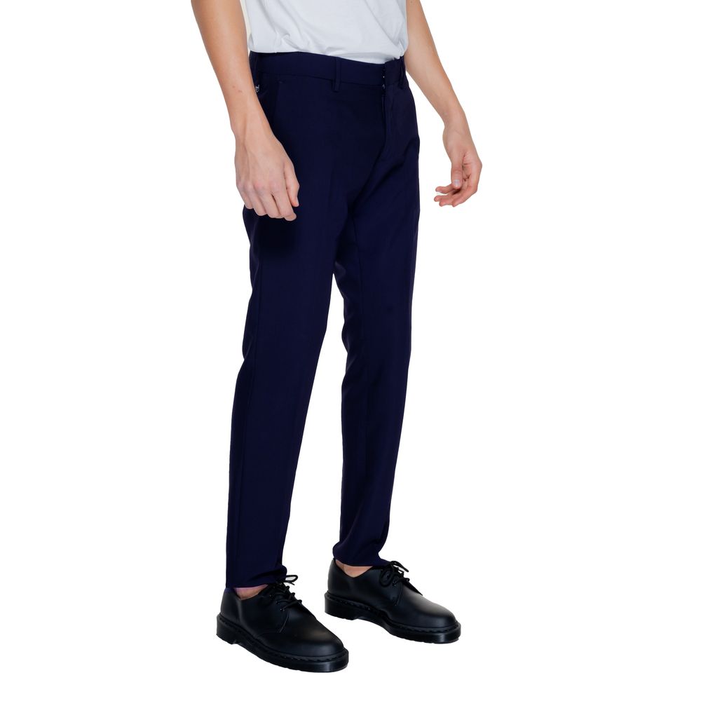 Antony Morato Blue Polyester Jeans & Pant