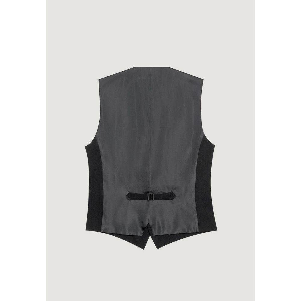 Antony Morato Black Polyester Vest