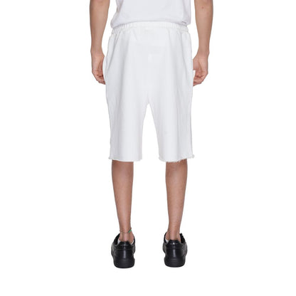 Underclub White Cotton Short