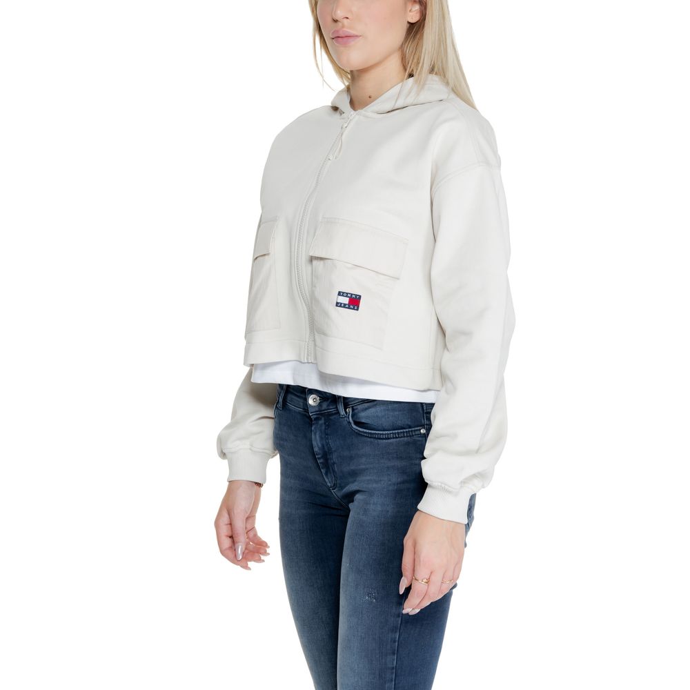 Tommy Hilfiger Jeans Beige Cotton Sweater