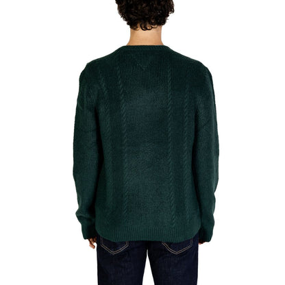 Tommy Hilfiger Jeans Green Acrylic Sweater