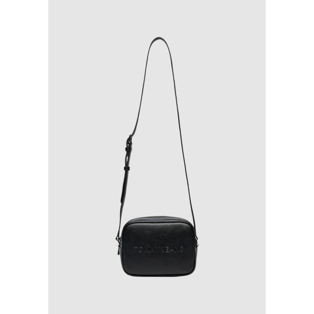 Tommy Hilfiger Jeans Black Polyethylene Handbag