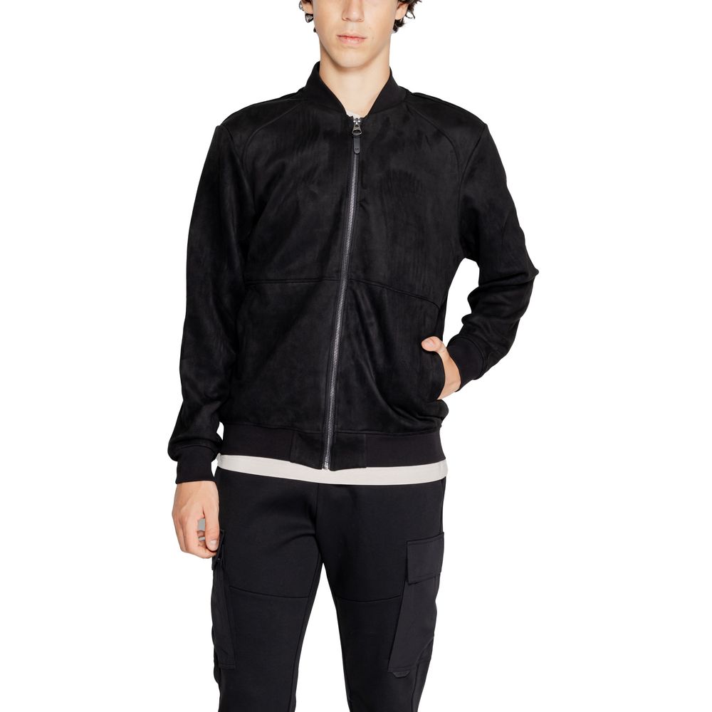 Antony Morato Black Polyester Jacket