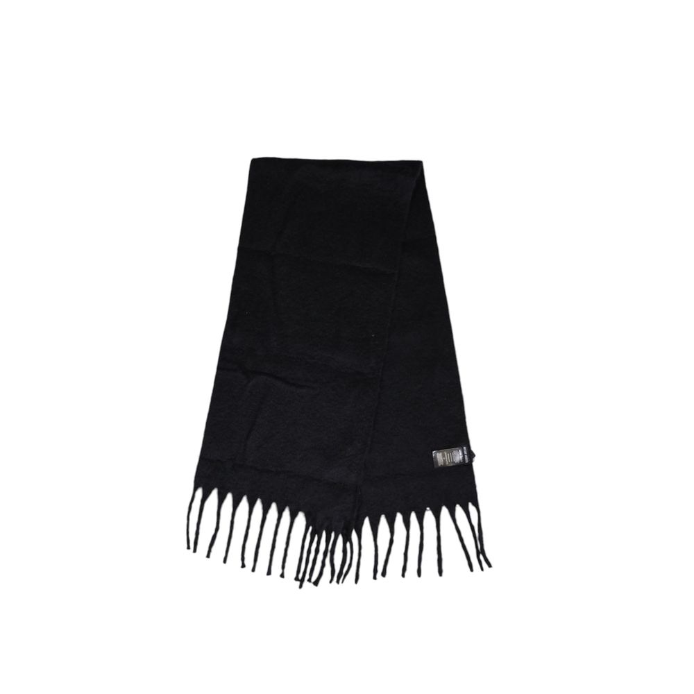 Antony Morato Black Polyester Scarf