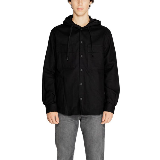 Antony Morato Black Cotton Shirt