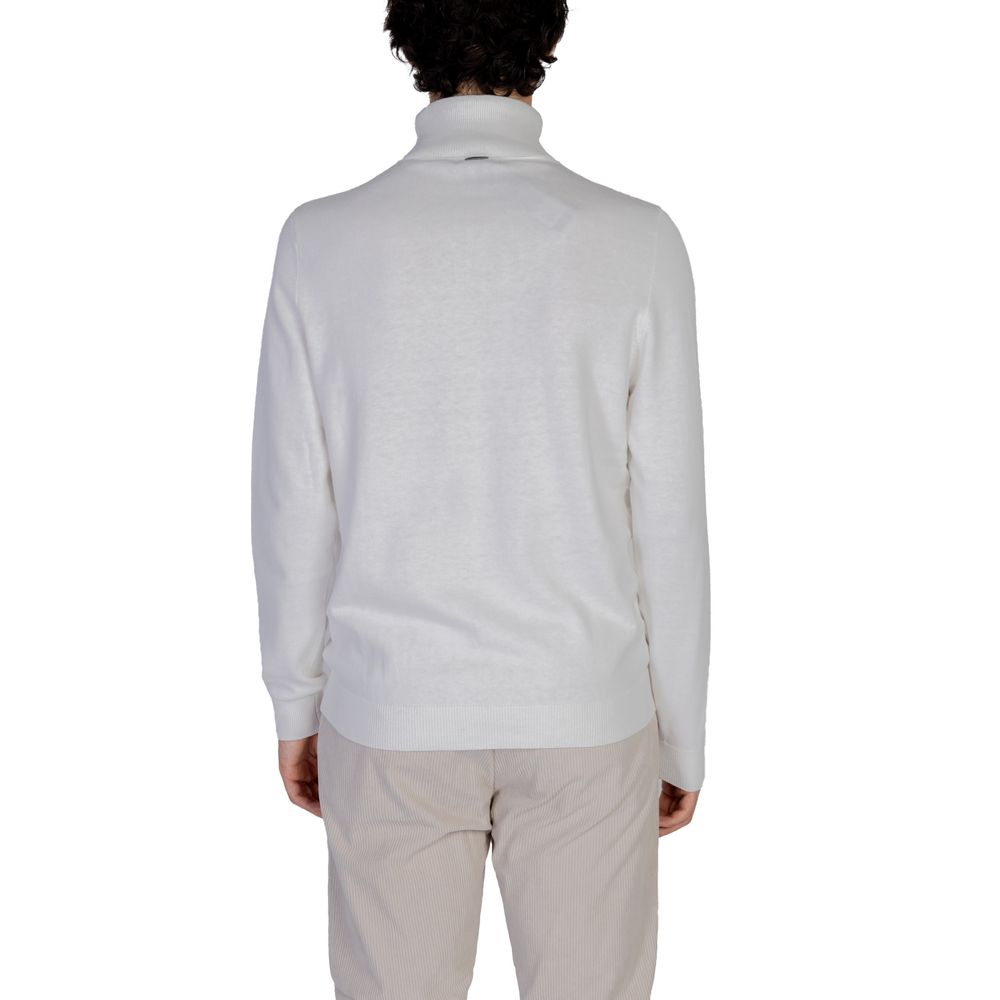 Antony Morato White Cotton Sweater