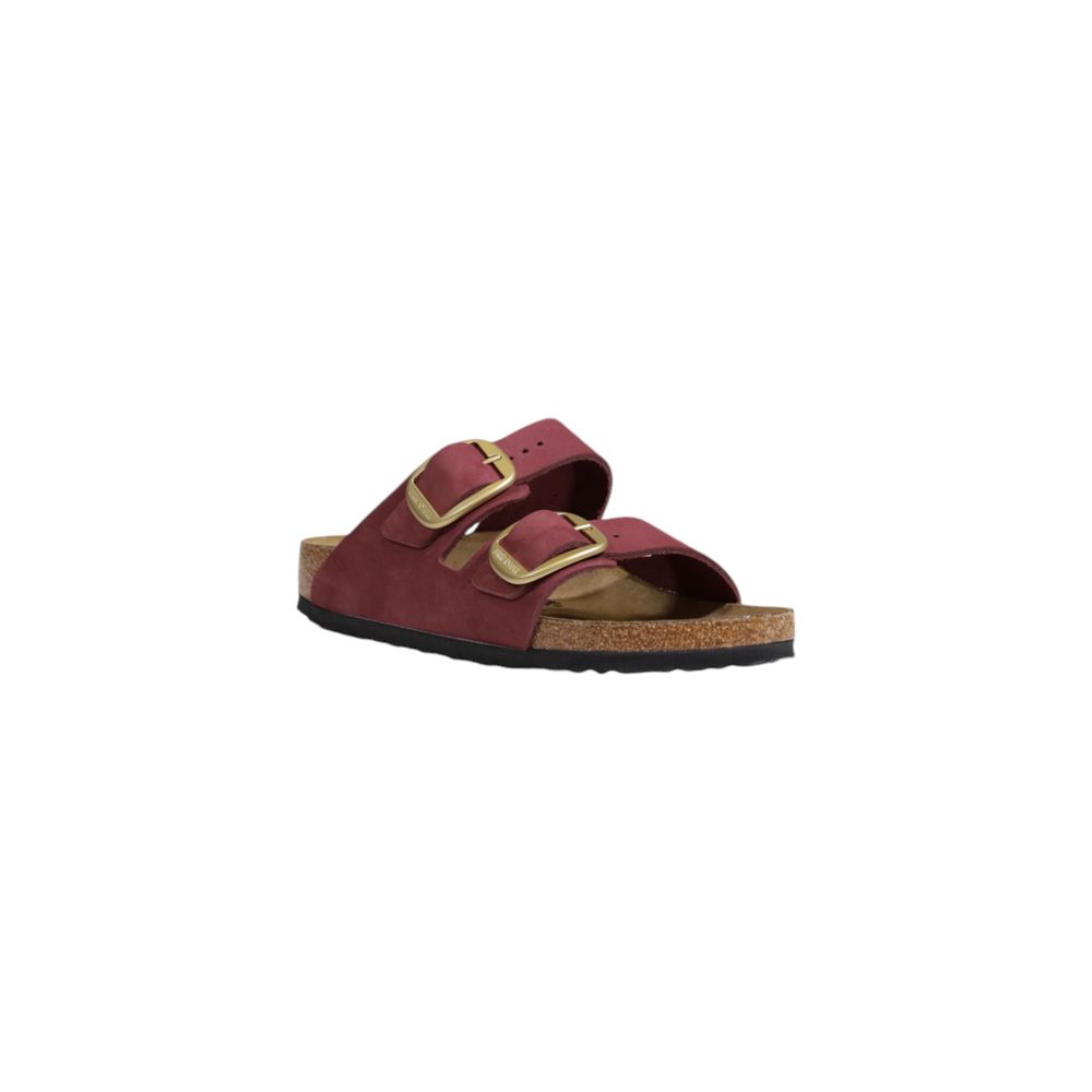 Birkenstock Pink Nubuck Leather Sandal