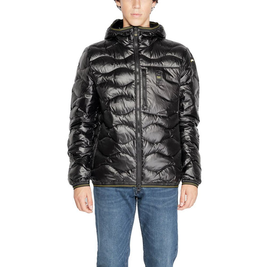 Blauer Black Polyamide Jacket