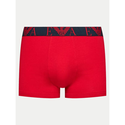 Emporio Armani Underwear Red Cotton Underwear