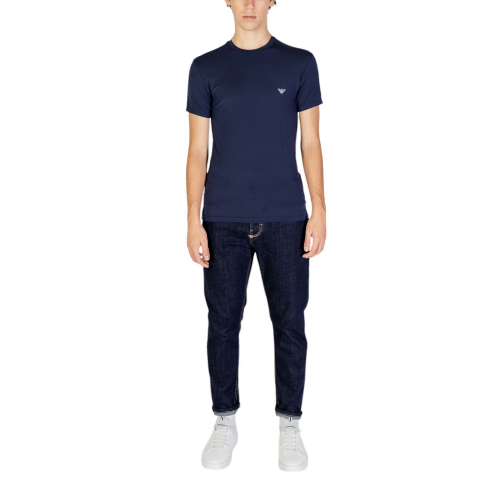 Emporio Armani Underwear Blue Modal T-Shirt