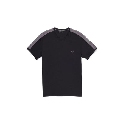 Emporio Armani Underwear Blue Cotton T-Shirt