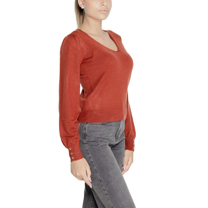 Vero Moda Red Polyester Tops & T-Shirt