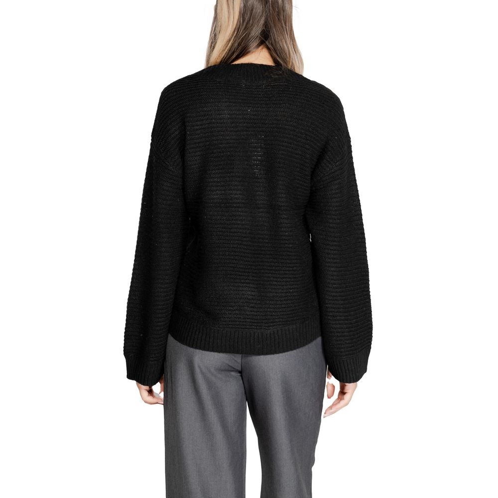 Jacqueline De Yong Black Polyester Sweater