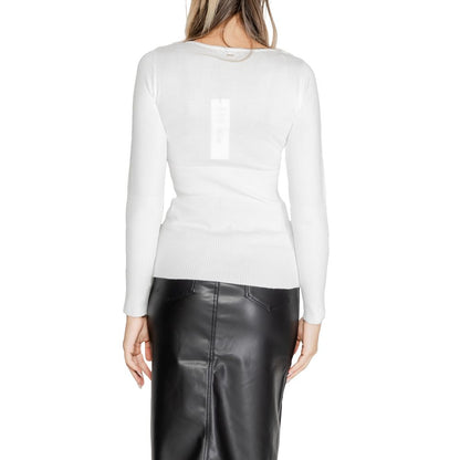 Morgan De Toi White Viscose Tops & T-Shirt